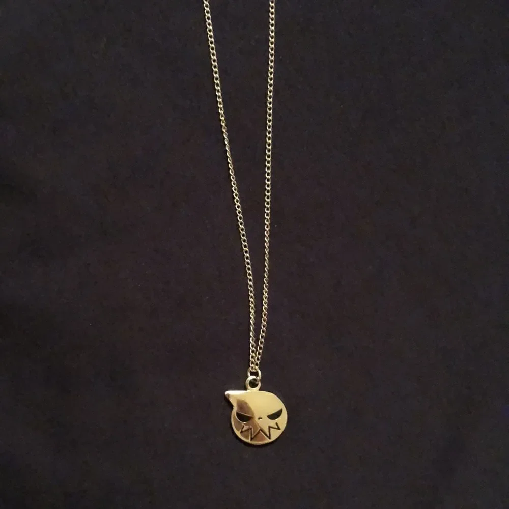 Fun silver tone necklace